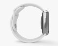 Apple Watch Series 5 40mm Stainless Steel Case with Sport Band 3Dモデル