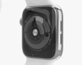 Apple Watch Series 5 40mm Stainless Steel Case with Sport Band 3D-Modell