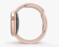 Apple Watch Series 5 44mm Gold Aluminum Case with Sport Band 3D 모델 