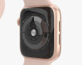 Apple Watch Series 5 44mm Gold Aluminum Case with Sport Band 3Dモデル