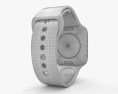 Apple Watch Series 5 44mm Silver Aluminum Case with Sport Band 3D модель