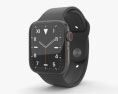Apple Watch Series 5 44mm Space Black Titanium Case with Sport Band 3D模型