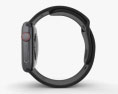 Apple Watch Series 5 44mm Space Gray Aluminum Case with Sport Band 3D模型