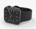 Apple Watch Series 5 44mm Space Gray Aluminum Case with Sport Band 3d model