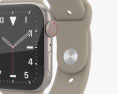 Apple Watch Series 5 44mm Titanium Case with Sport Band 3D модель