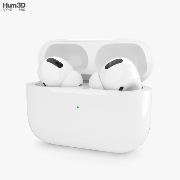 Apple Airpods Pro 3D 모델 
