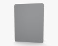 Apple iPad Pro 12.9-inch (2020) Silver 3D 모델 