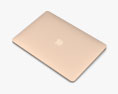 Apple MacBook Air (2020) Gold Modèle 3d