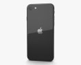 Apple iPhone SE (2020) Nero Modello 3D