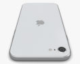 Apple iPhone SE (2020) 白色的 3D模型