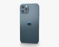 Apple iPhone 12 Pro Max Pacific Blue Modelo 3D
