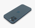 Apple iPhone 12 Pro Max Pacific Blue 3D 모델 