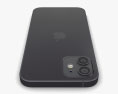 Apple iPhone 12 Noir Modèle 3d