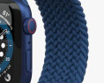 Apple Watch Series 6 40mm Aluminum Blue Modelo 3d