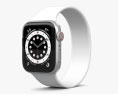 Apple Watch Series 6 40mm Aluminum Silver 3D 모델 