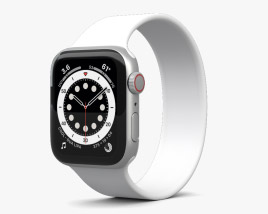 Apple Watch Series 6 40mm Aluminum Silver 3D model