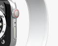Apple Watch Series 6 40mm Aluminum Silver Modello 3D