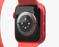Apple Watch Series 6 40mm Aluminum Red Modelo 3D