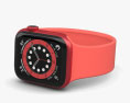 Apple Watch Series 6 40mm Aluminum Red Modello 3D