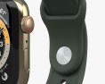 Apple Watch Series 6 40mm Stainless Steel Gold Modelo 3D