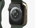 Apple Watch Series 6 40mm Stainless Steel Gold 3D 모델 