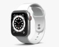 Apple Watch Series 6 40mm Stainless Steel Silver Modello 3D