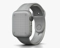 Apple Watch SE 44mm Aluminum Silver 3D-Modell