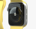 Apple Watch SE 44mm Aluminum Silver 3D-Modell