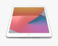 Apple iPad 10.2 2020 Cellular Silver 3d model