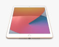 Apple iPad 10.2 2020 Gold 3D 모델 