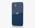 Apple iPhone 12 Blue 3D 모델 