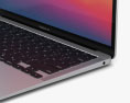 Apple MacBook Air 2020 M1 Silver 3Dモデル