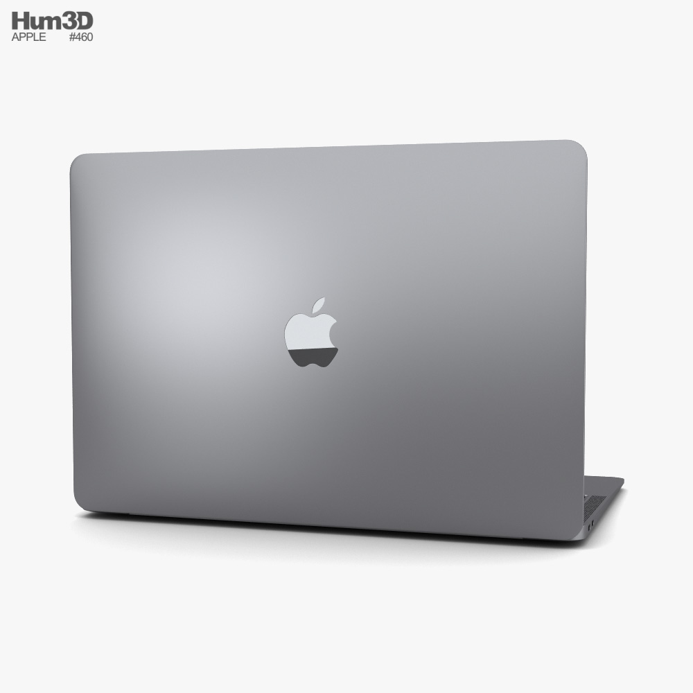 Apple MacBook Air 2020 M1 Space Gray 3Dモデル download