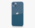 Apple iPhone 13 Blue 3d model