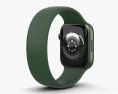 Apple Watch Series 7 45mm Green Aluminum Case with Solo Loop 3D модель
