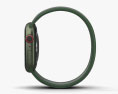 Apple Watch Series 7 45mm Green Aluminum Case with Solo Loop 3Dモデル