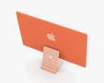 Apple iMac 24-inch 2021 Orange 3D 모델 
