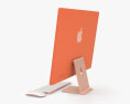 Apple iMac 24-inch 2021 Orange Modèle 3d