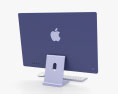 Apple iMac 24-inch 2021 Purple 3D 모델 