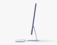 Apple iMac 24-inch 2021 Purple 3D 모델 