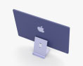 Apple iMac 24-inch 2021 Purple Modèle 3d