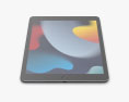 Apple iPad 10.2 (2021) Space Gray 3D模型