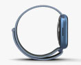 Apple Watch Series 7 41mm Blue Aluminum Case with Sport Loop Modello 3D