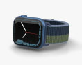 Apple Watch Series 7 41mm Blue Aluminum Case with Sport Loop 3D модель