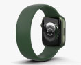Apple Watch Series 7 41mm Green Aluminum Case with Solo Loop 3D-Modell