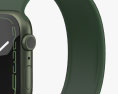 Apple Watch Series 7 41mm Green Aluminum Case with Solo Loop 3D 모델 