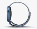Apple Watch Series 7 45mm Blue Aluminum Case with Sport Loop Modelo 3D