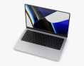 Apple MacBook Pro 2021 14-inch Silver 3D 모델 