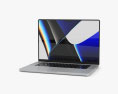 Apple MacBook Pro 2021 16-inch Silver Modelo 3d