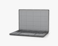 Apple MacBook Pro 2021 16-inch Silver 3D-Modell